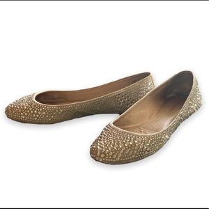 Gianni Bini Jeweled Ballet Flats